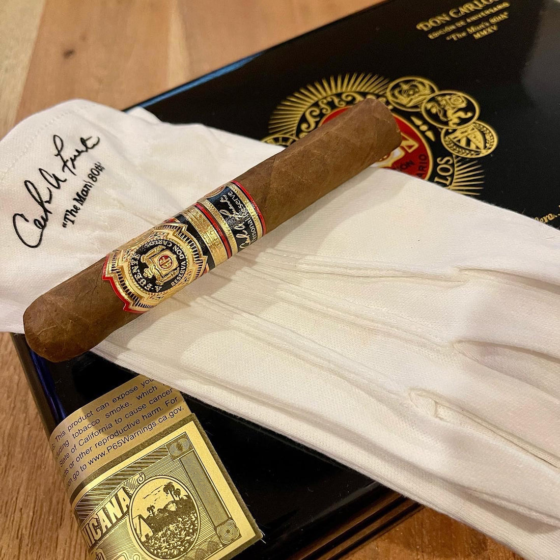 The Arturo Fuente Don Carlos Personal Reserve Robusto - “The Man’s 80th”