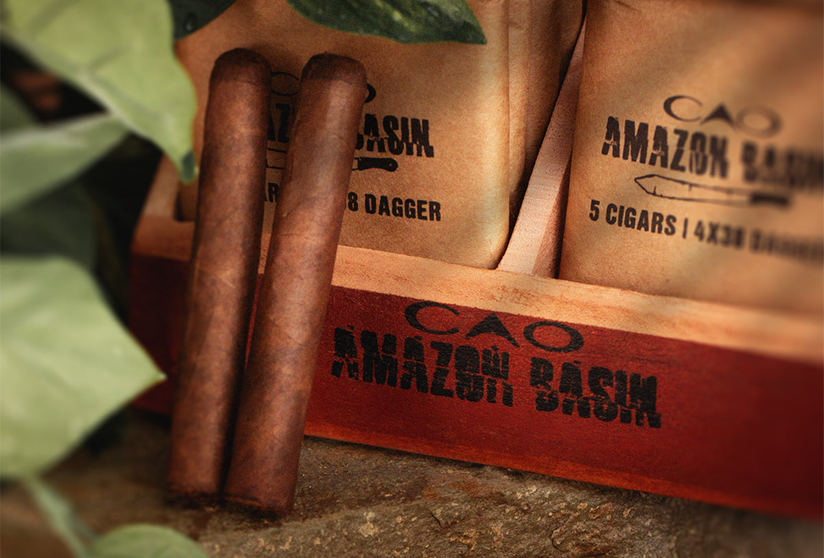 CAO Cigars Amazon Basin Daggers 5 Pack Cigars