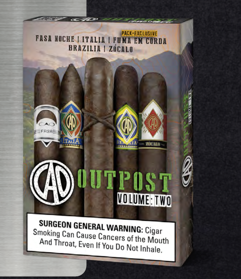 CAO Cigars Outpost Sampler V2 Box