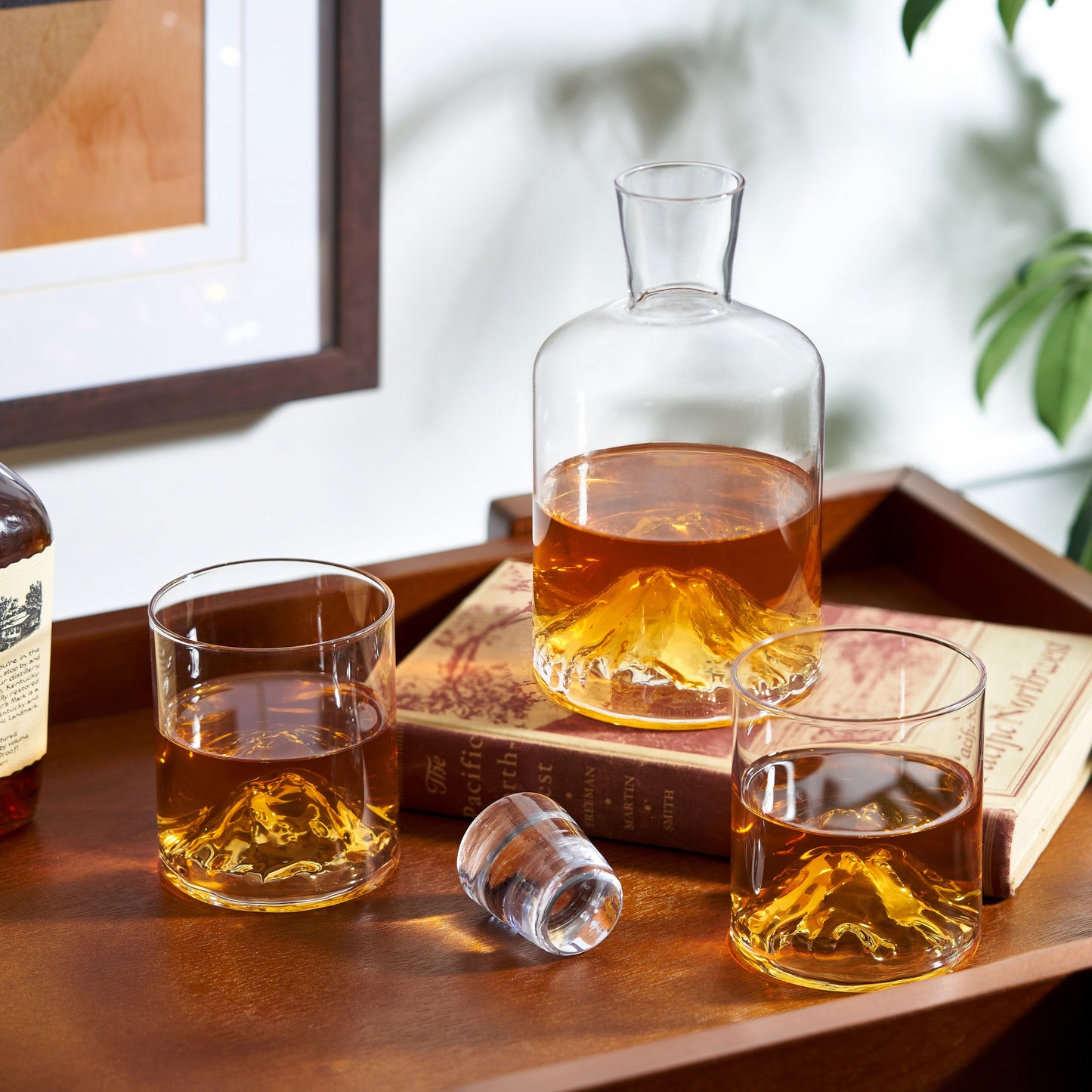 Crystal Decanter/Tumbler Set