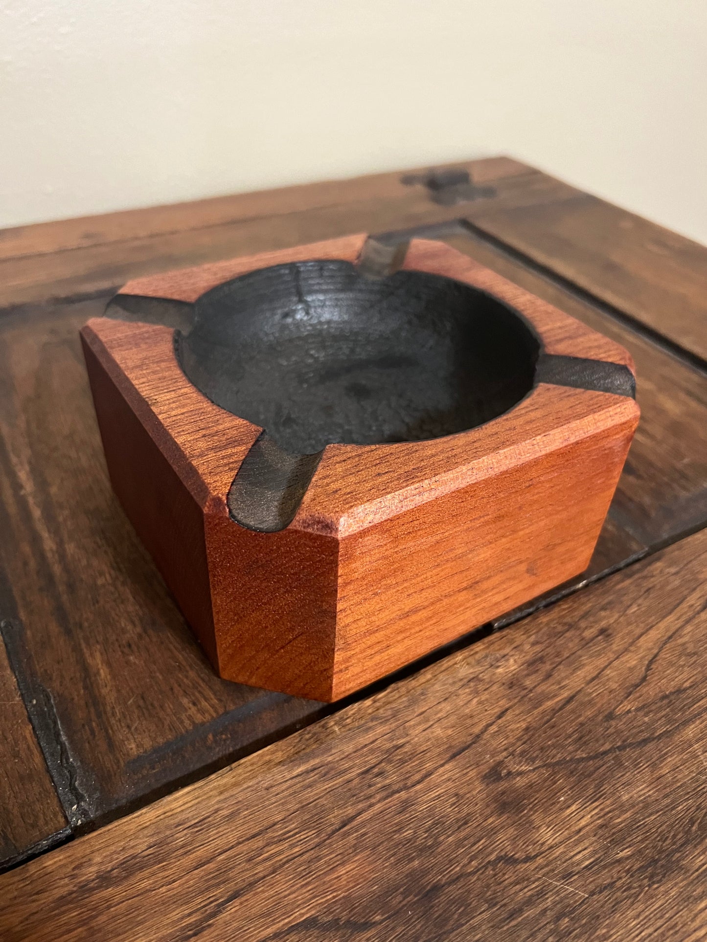 Mahogany Ashtray by Rebirth Woodworks