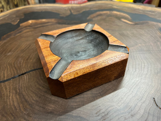 Mahogany Ashtray by Rebirth Woodworks