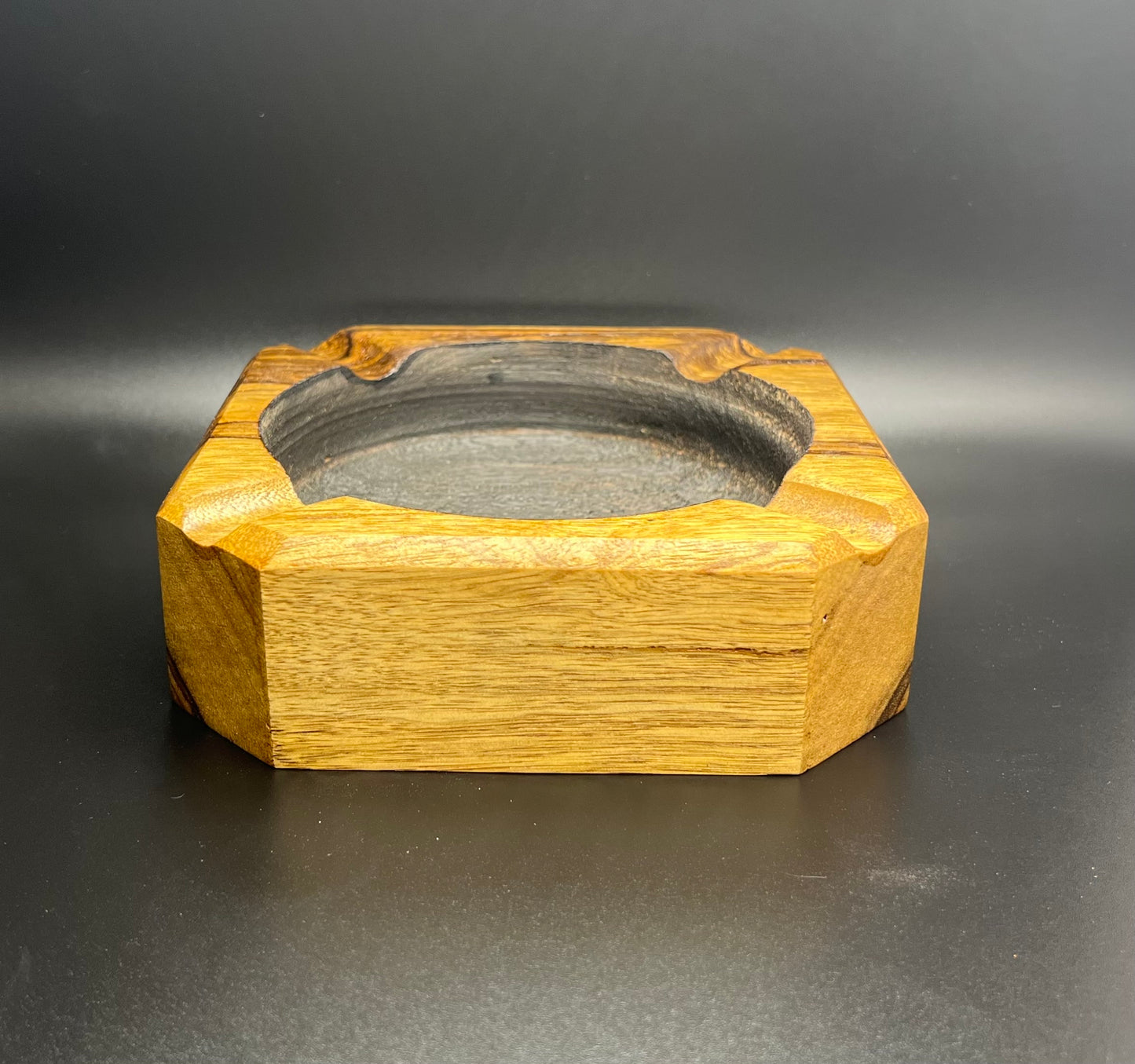 Black Limba Ashtray by Rebirth Woodworks