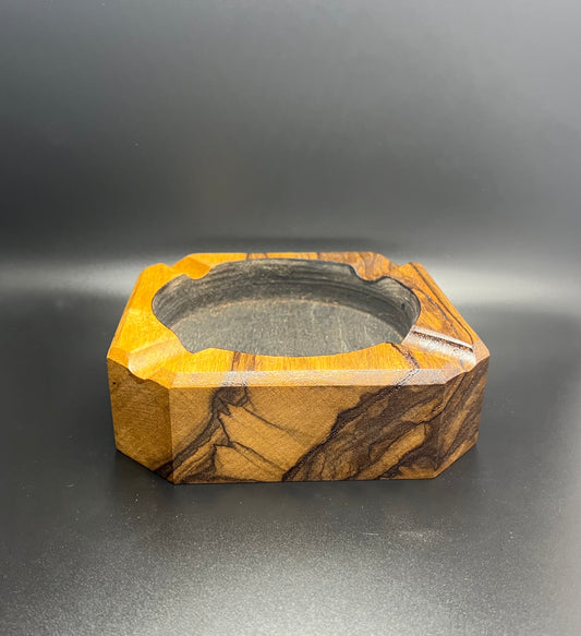 Black Limba Ashtray by Rebirth Woodworks