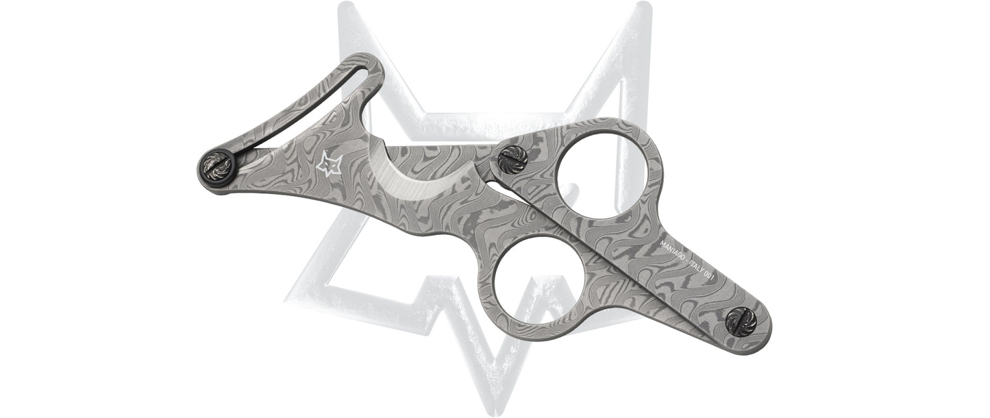 Fox Damascus Cigar Club Scissors