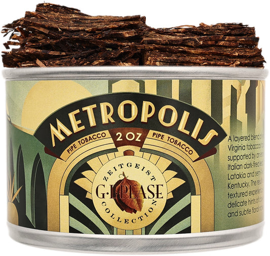 G.L. Pease's Metropolis Flake 2oz tin