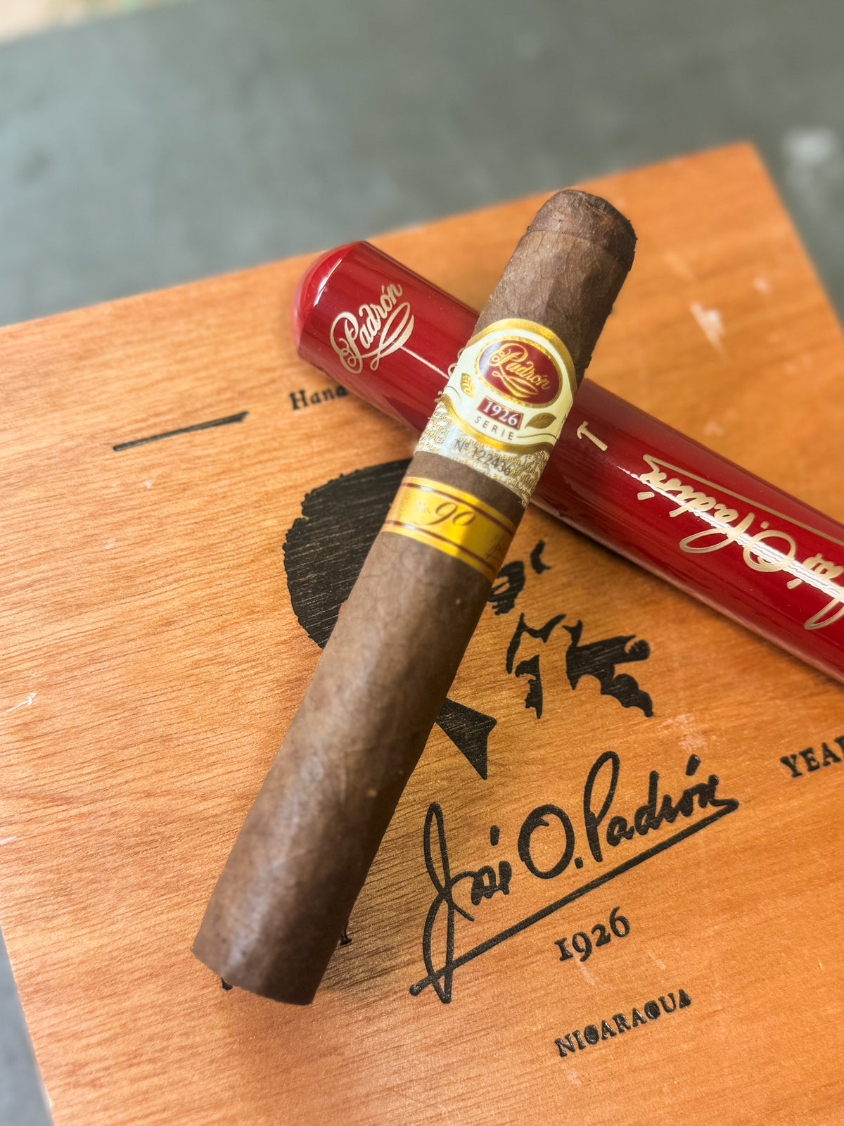 Padron Cigars 1926 No 90 Tubo Maduro