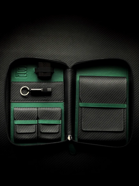 Project Carbon Carbon Fiber Series V2 Hunter Green Interior