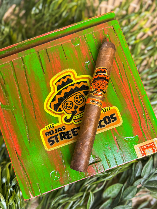 Rojas Cigars Barbacoa Street Tacos 