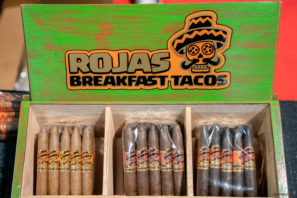 Rojas Cigars Breakfast Tacos