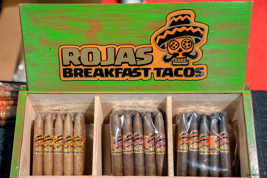 Rojas Cigars Breakfast Tacos