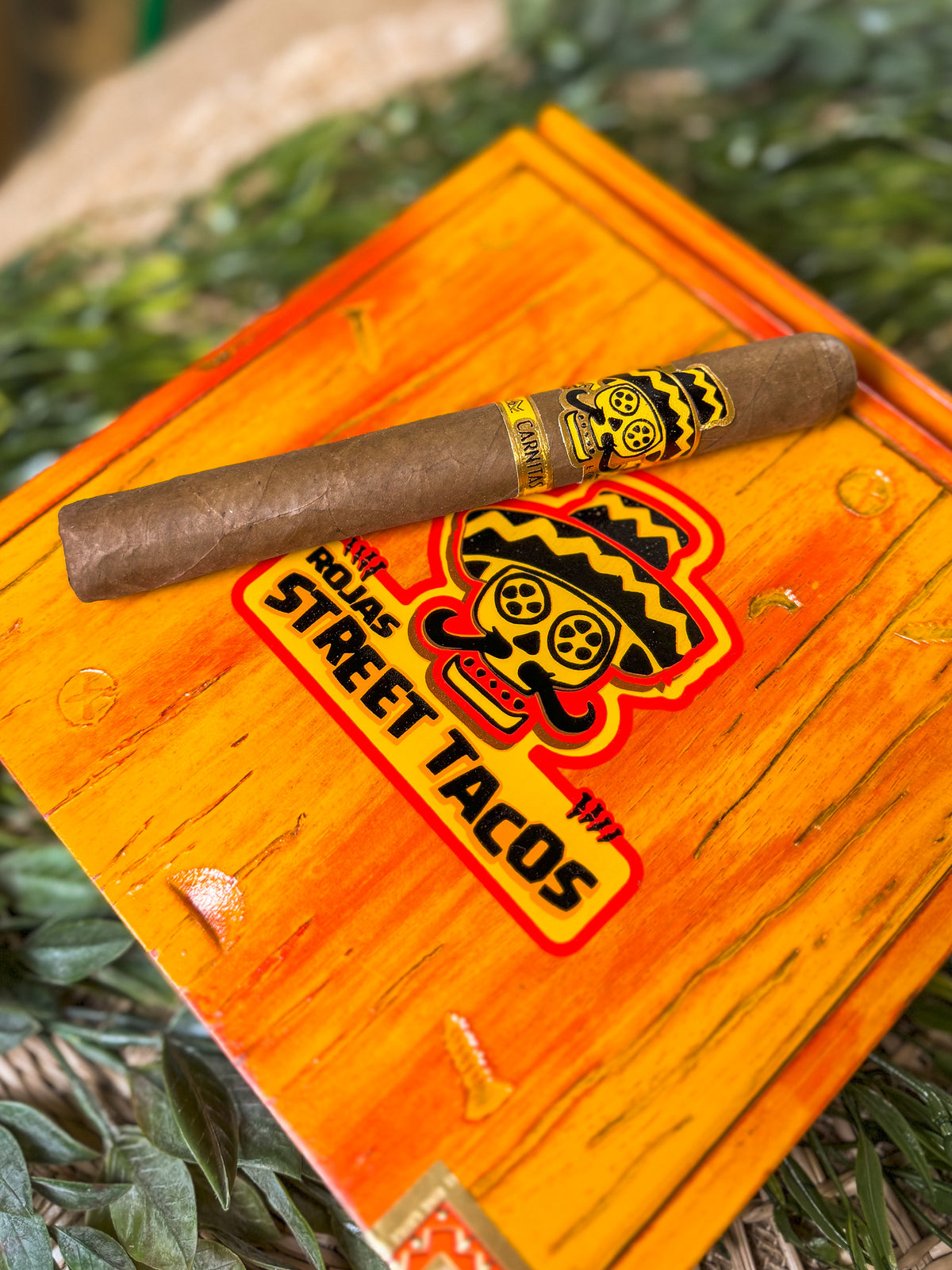 Rojas Cigars Carnitas Street Tacos Short Corona 