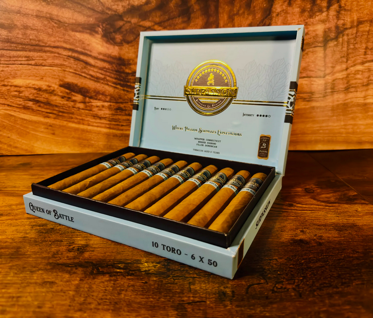 Surpassion Cigars Queen of Battle Box