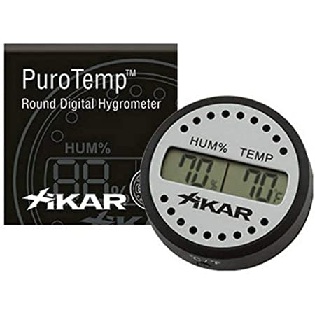 XIKAR® Round Digital Hygrometer